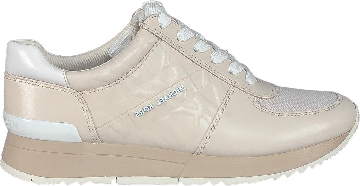 Michael Kors Allie Dames Sneakers Creme - Schoenen.nl