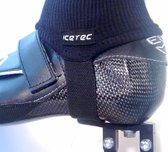 ICETEC Chaussettes courtes résistantes aux coupures - XL - Kevlar - Zwart - Patinage