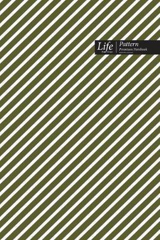 Striped Pattern Composition Notebook, Dotted Lines, Wide Rul ... - cover