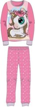 Unicorn pyjama roze - maat 98