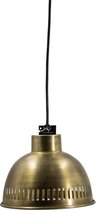Metalen hanglampje retro goud - Kolony - goud - 6.5x20x17cm