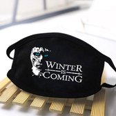 Winter is Coming Night King Games Of Thrones Wasbaar mondkapje