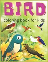 Bird coloring book for kids
