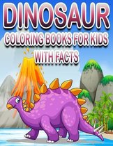 Dinosaur Coloring Book for Kids with Facts