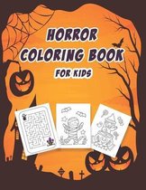 Horror Coloring Book for Kids