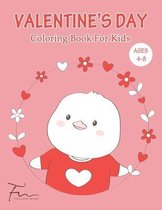 VALENTINE'S DAY coloring book for kids ages 4-8