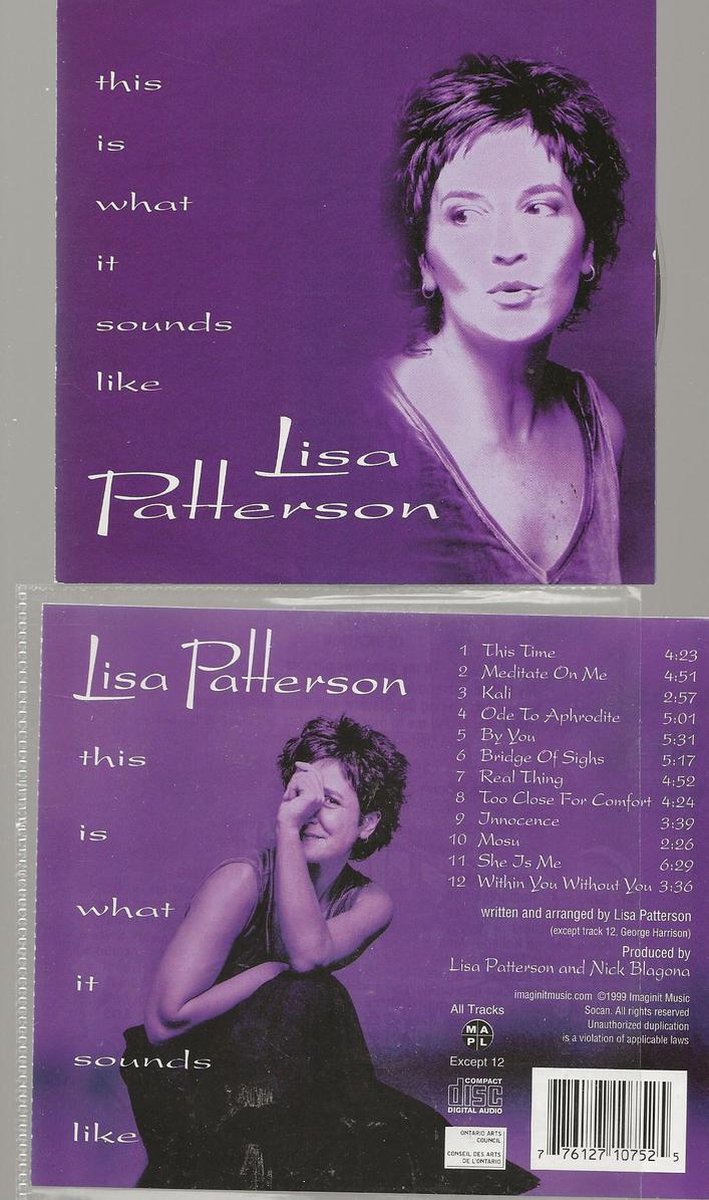 This Is What It Sounds Like / Lisa Patterson
