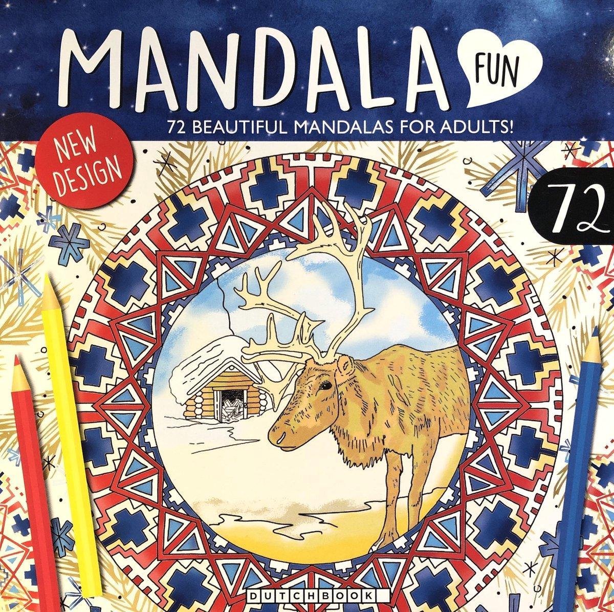 Mandala 72 Kleurplaten bloemen kleurboek volwassenen Mandala winter kleurboek voor volwassenen