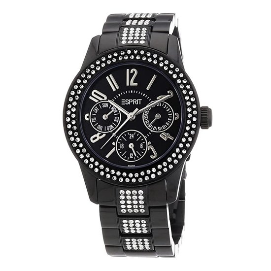 Esprit Dames Horloge - ES100802017 - Zwartkleurig | bol