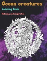 Ocean creatures - Coloring Book - Relaxing and Inspiration
