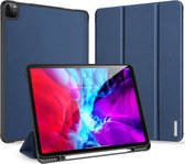 Dux Ducis Domo Bookcase iPad Pro 12.9 (2020) tablethoes - Donkerblauw