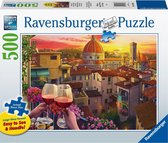 Ravensburger Cozy Wine Terrace Jeu de puzzle 500 pièce(s) Paysage