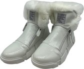 La Pèra Witte Boots Dames Laarzen Wit Schoenen - Maat 37
