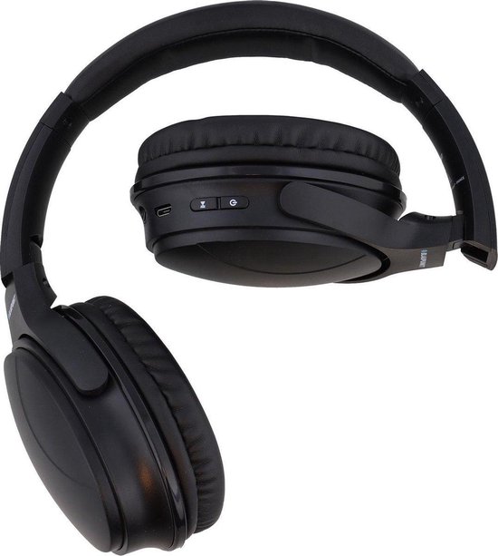 Blaupunkt Over Ear Bluetooth headphone, Hoofdtelefoon/Koptelefoon - Zwart |  Comfort... | bol.com