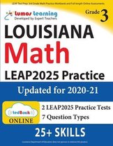 LEAP Test Prep: 3rd Grade Math Practice Workbook and Full-length Online Assessments
