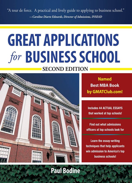 Great Applications for Business School, Second Edition - cover