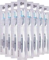 Etos Medium Whitening Tandenborstel - multipack - 8 stuks