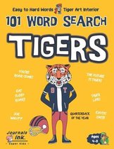 Tiger Word Search Book for Kids Ages 4-8