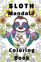 Sloth Mandala Coloring Book