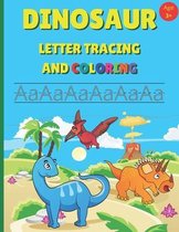 Dinosaur Letter Tracing and Coloring