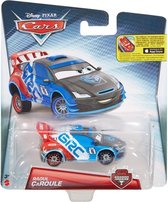 Disney Cars auto Raoul Caroule carbon fiber racer - schaal 1:55 afmeting 7 cm