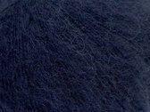 Breiwol alpaca baby gemengd met polyamide, elastaan en extra fijne merinowol – marine blauw wol breien op naalddikte 2-3 mm. – luxe breigaren pakket kopen 10 bollen van 30gram gare