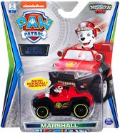 Paw Patrol auto die-cast voertuig - Marshall Mission Paw brandweerauto - 7 cm