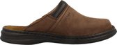 Josef Seibel -Heren -  bruin - pantoffels & slippers - maat 42