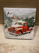 Ambiente servetten - 33 x 33 cm - Christmas Truck