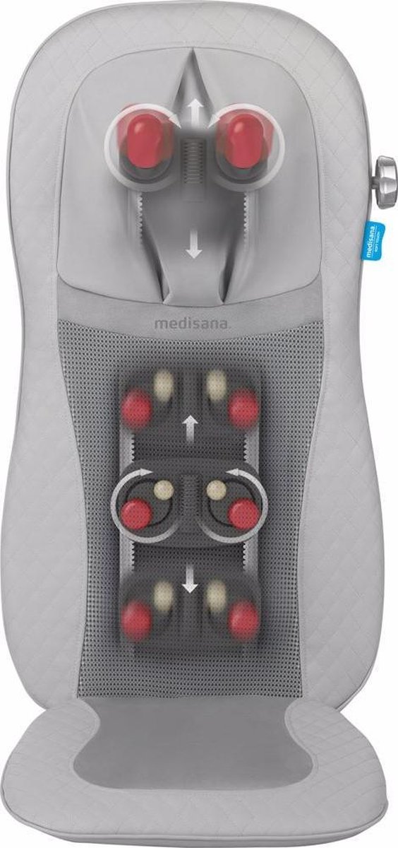 Medisana MCG 810 Shiatsu Massagekussen 48 W Grijs