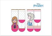 Frozen Sokken | 2 Paar | Maat 23-26 | Roze | Wit