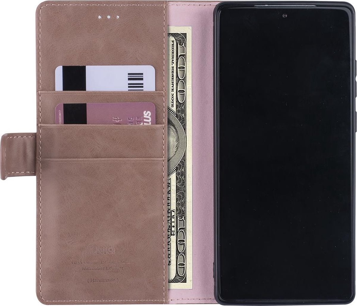 Roze hoesje Samsung Galaxy Note 20 - Book Case - PU leather