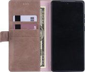 Roze hoesje Samsung Galaxy Note 20 - Book Case - PU leather