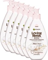 Garnier Loving Blends Body Milde Haver Bodymilk - 6 x 250ml - Voordeelverpakking