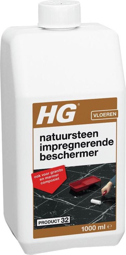 HG natuursteen impregnerende beschermer (HG product 32) - 1L - tegen het  intrekken van... | bol.com