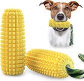 Mais vorm Hondenspeelgoed - Rubber - Honden mondverzorging - Honden tanden cleaner