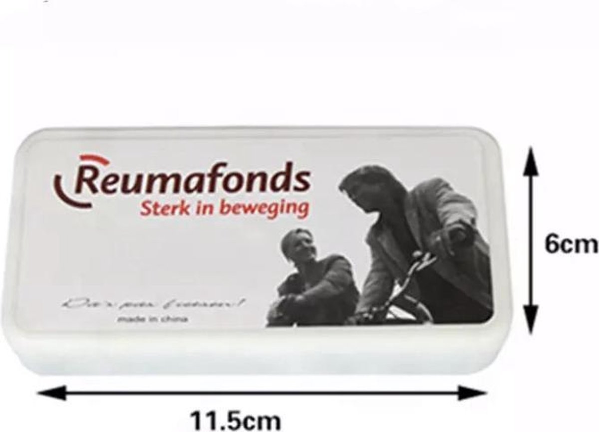 Reumafonds Bandenplakset voor fiets thumbnail 2