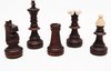Afbeelding van het spelletje Chess the Game - Middelgroot decoratief houten schaakbord met schaakstukken - Bestseller!!