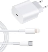 Adaptateur USB C avec câble Lightning Apple - Câble Lightning vers USB C avec adaptateur USB C - Chargeur USB C avec câble Lightning 1 mètre