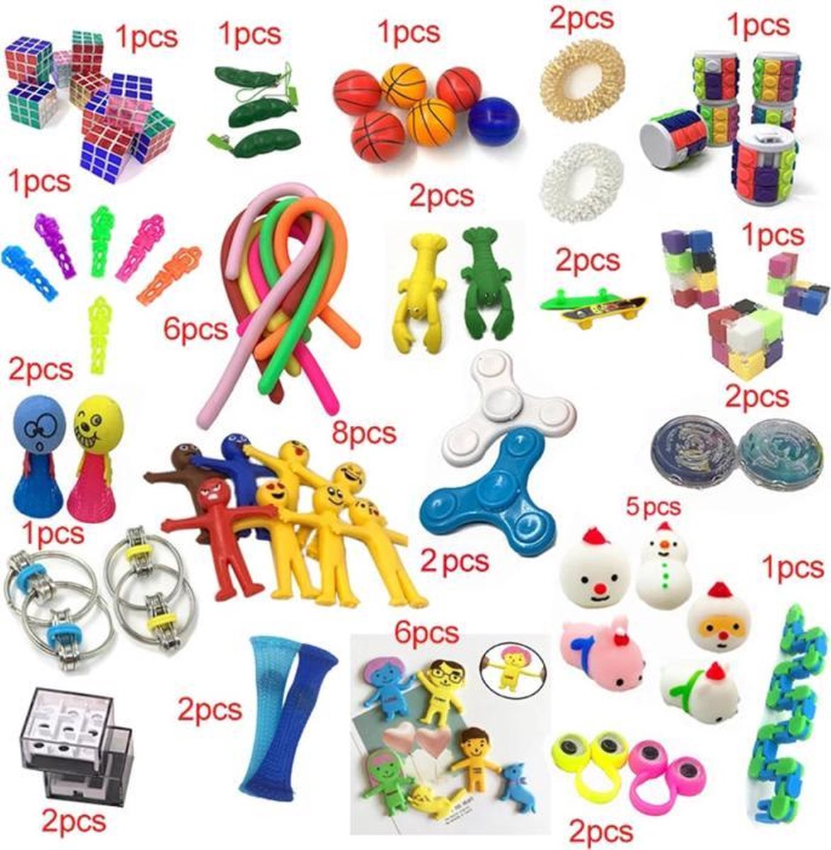 Fidget Toys speelgoed pakket set 50 delig