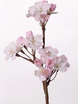 Fabulous Flowers – Appelbloesem wit/roze 3 stuks - Kunstbloesemtak