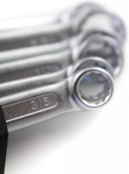 FORCE 5066S Open ringsleutelset SAE 6 delig | Vandaag besteld = Morgen