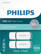 Philips USB flash drive Snow Edition 32GB | USB3.0, 2-pack