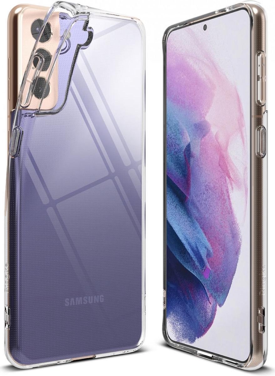 Ringke Air Flexibel TPU Hoesje Transparant Geschikt voor Samsung Galaxy S21 Plus