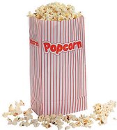 Popcorn zakken - 12 stuks - popcorn - uitdelen - trakteren