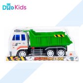 Duo Kids - Auto kipper beton vrachtwagen - Bouw Kiepwagen - Terug Trek functie - 27x14x11 cm