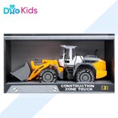 Duo Kids - Bouwmachine POWER TRUCK - Bulldozer voertuig - Speelgoed kleur; Geel - Jongens 35x19x13 cm