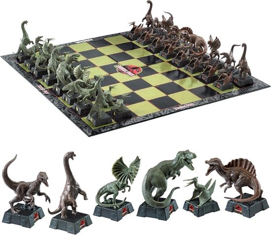 Afbeelding van het spel The Noble Collection Jurassic Park: Chess Set