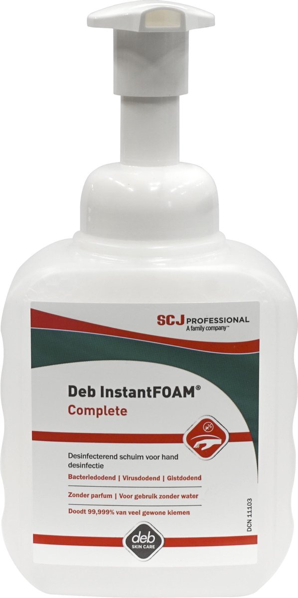 Goedkoopste Deb InstantFOAM® Complete 400 ml schuimdispenser - Schuimende handgel - 80 actieve ingrediënten - Zuinig in gebruik - Droogt de huid niet uit