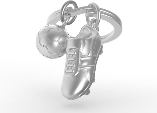 Metalmorphose Voetbal Sleutelhanger 3D Metaal |